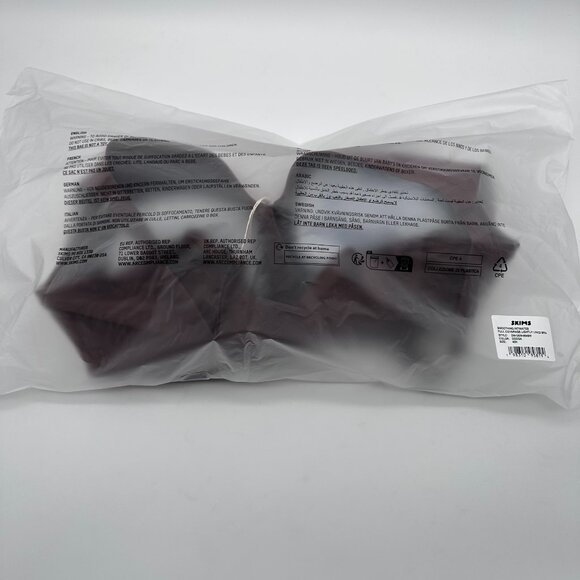 SKIMS Smoothing Intimates Full Coverage Lightly Lined Bra, Size 40H, Cocoa Brown - Picture 11 of 12